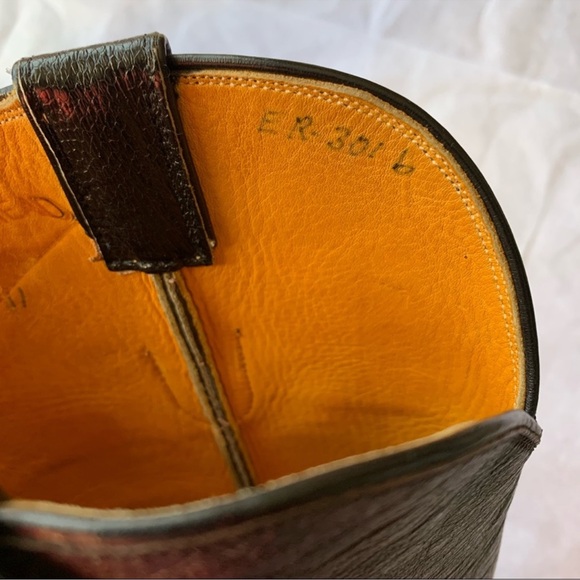 Falconhead - Cowboy Boots Western Ostrich Leather Handmade - Picture 10 of 11